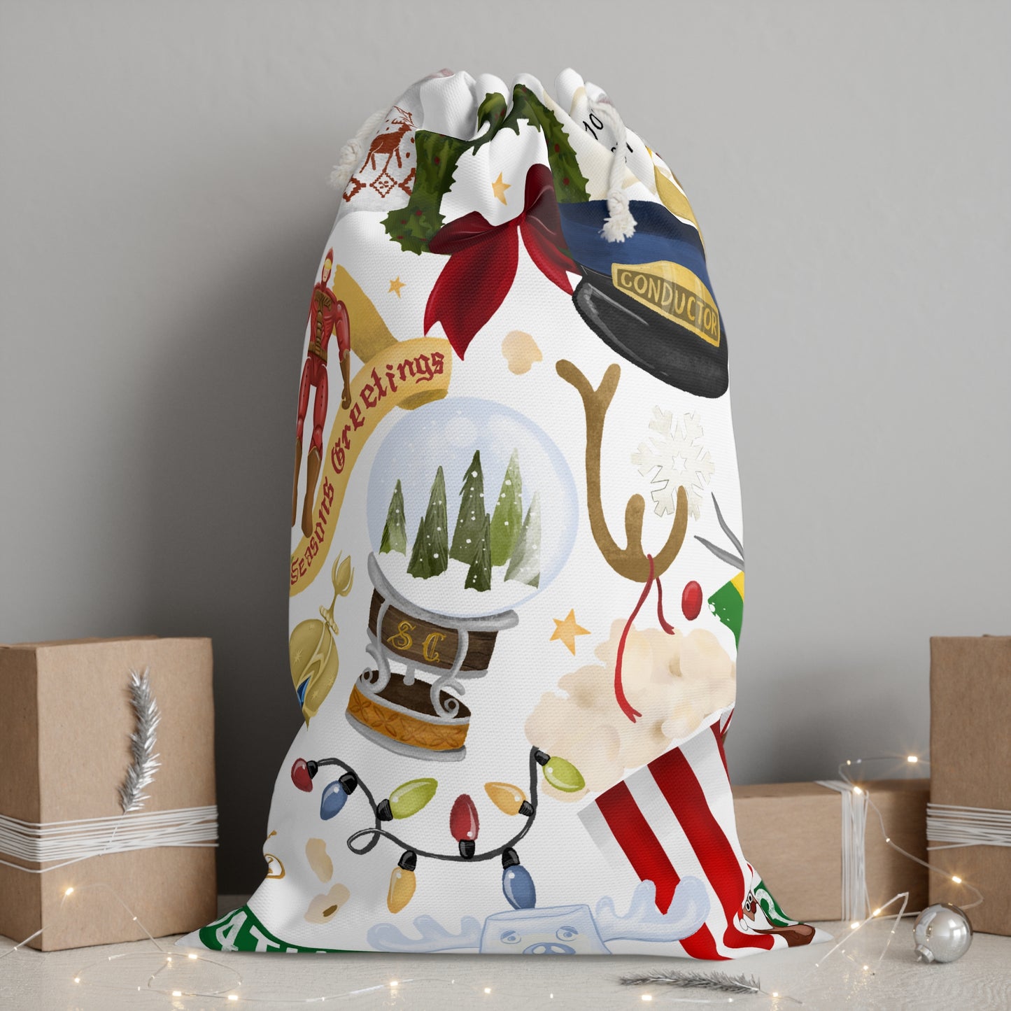 Festive Movies Holiday Sack