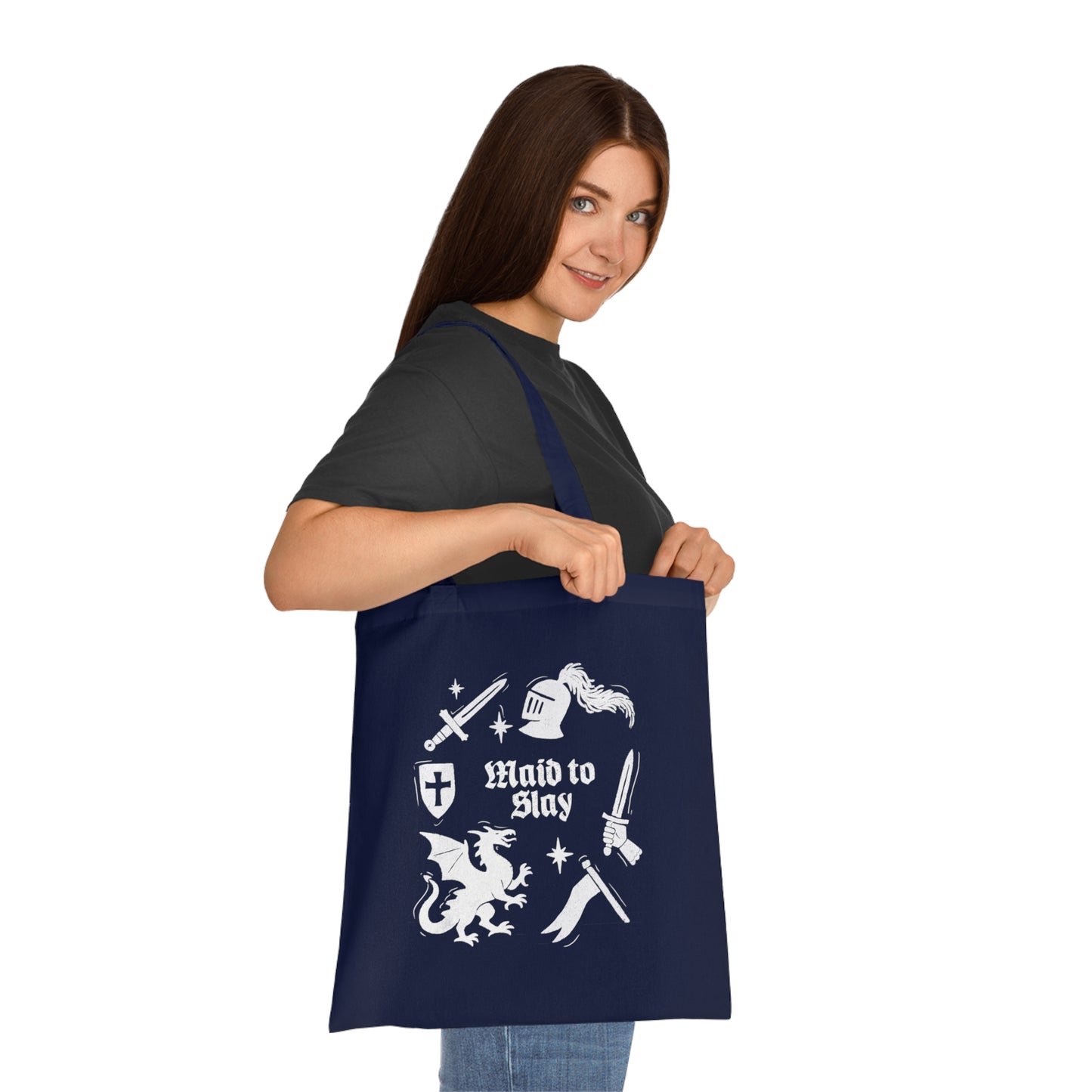Maid to Slay Cotton Tote Bag