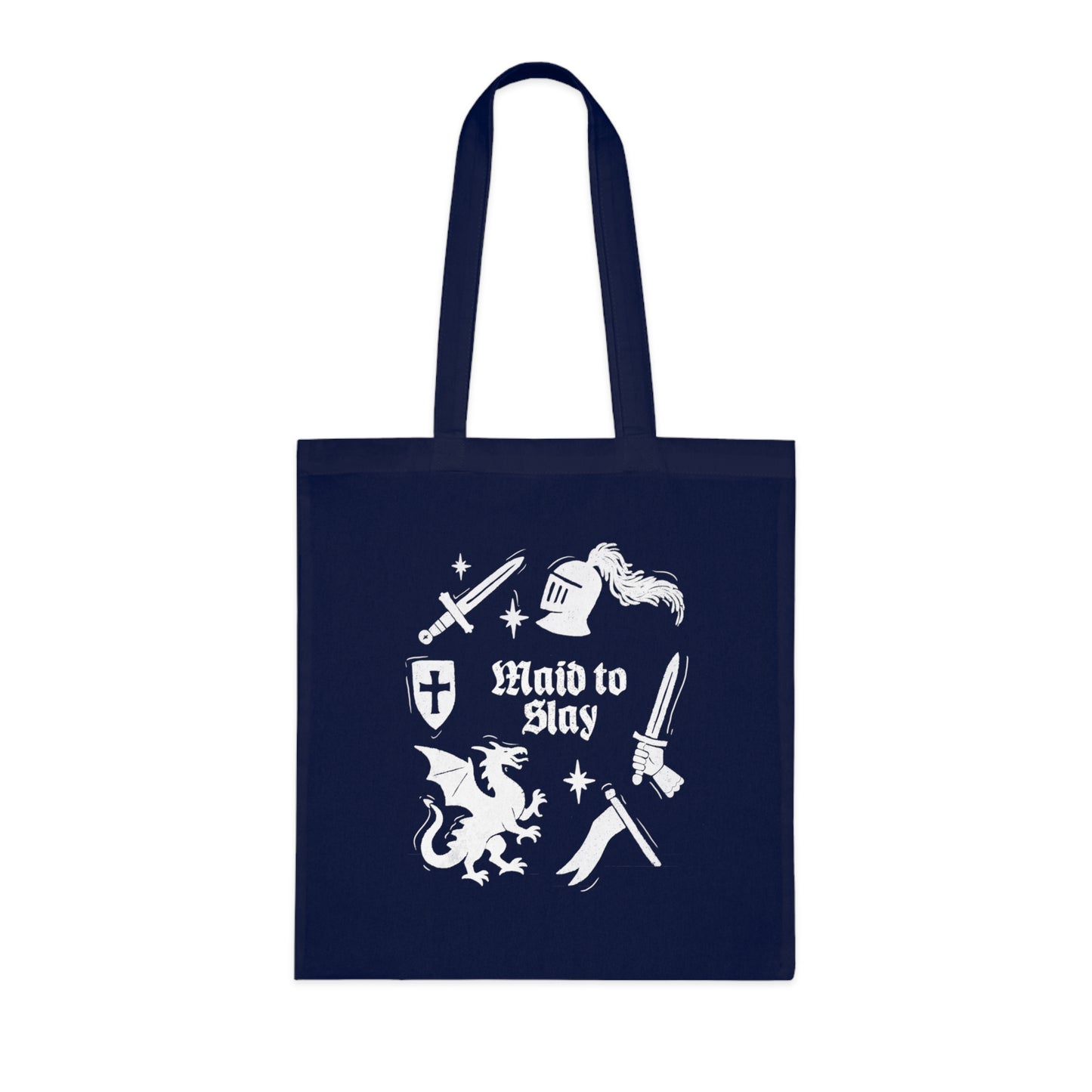 Maid to Slay Cotton Tote Bag