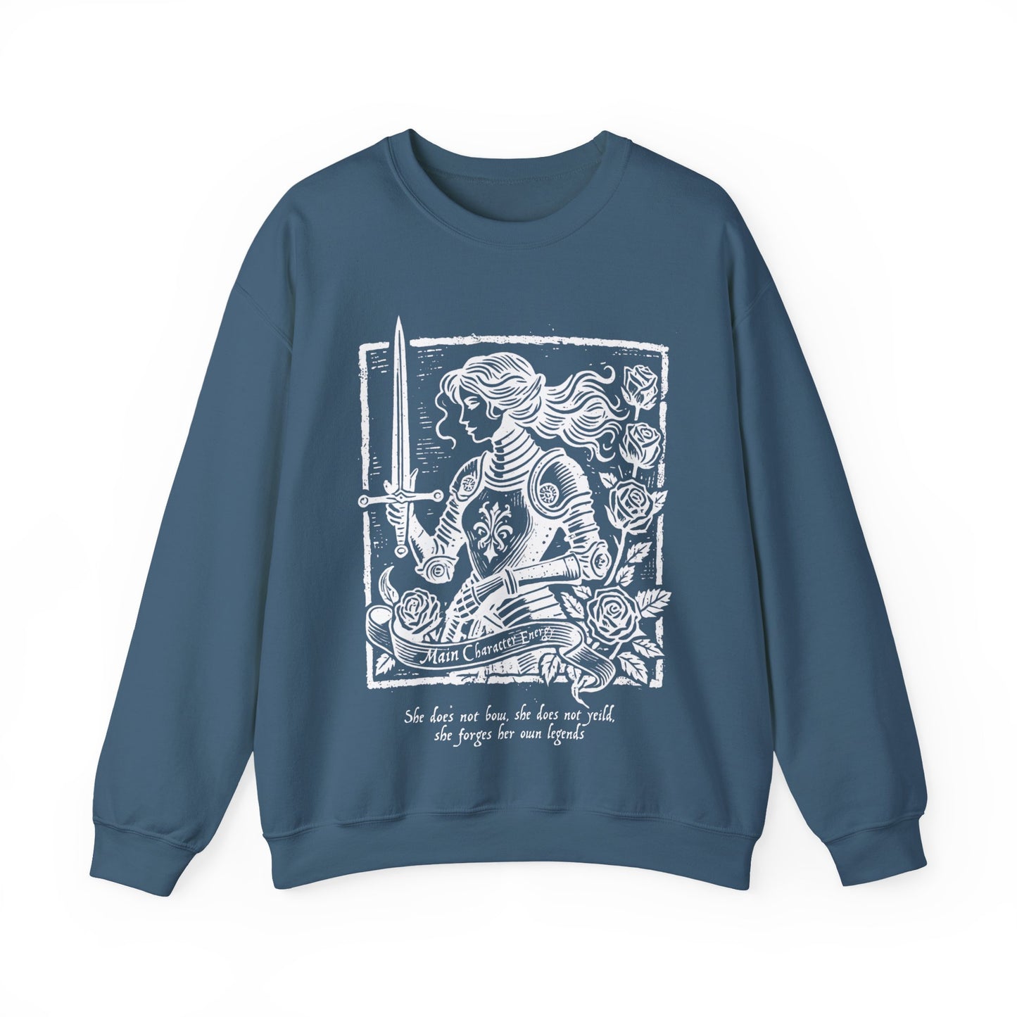 Lady Knight Main Character Crewneck Unisex Sweatshirt
