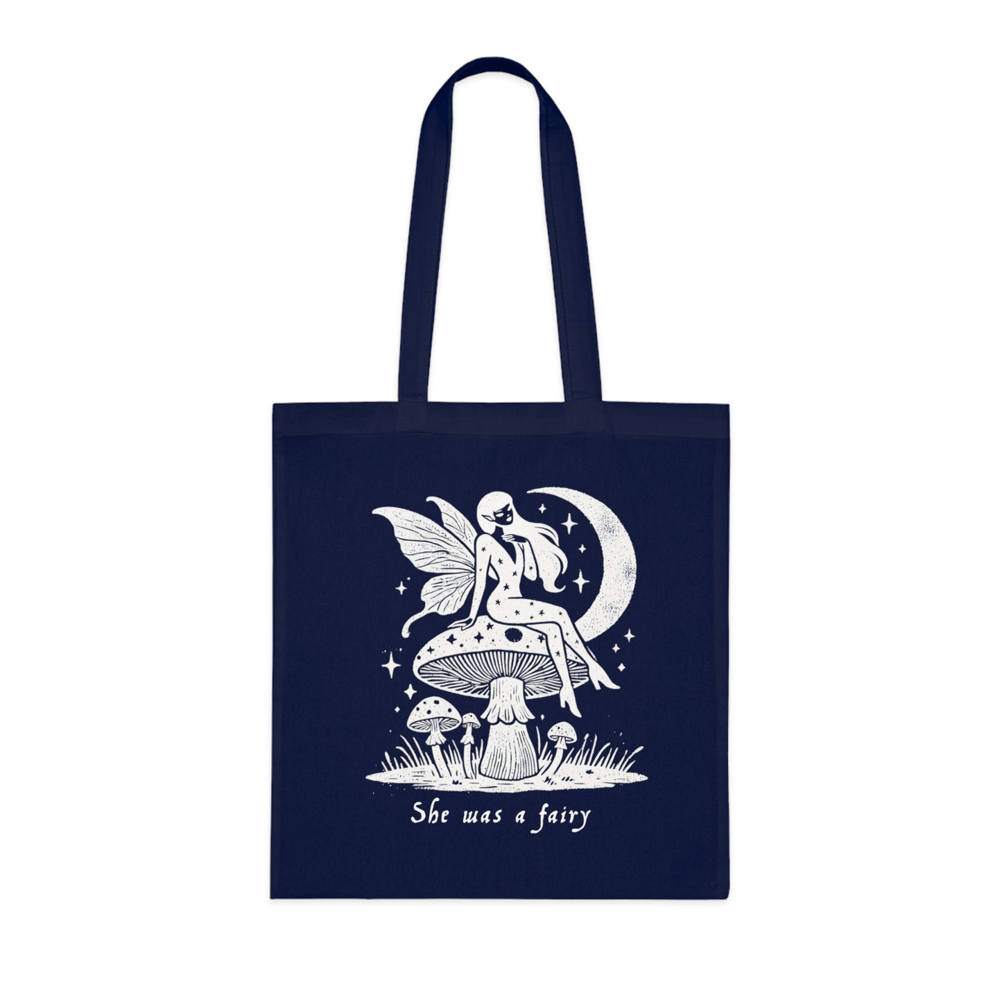 She Was A Fairy Cotton Tote Bag
