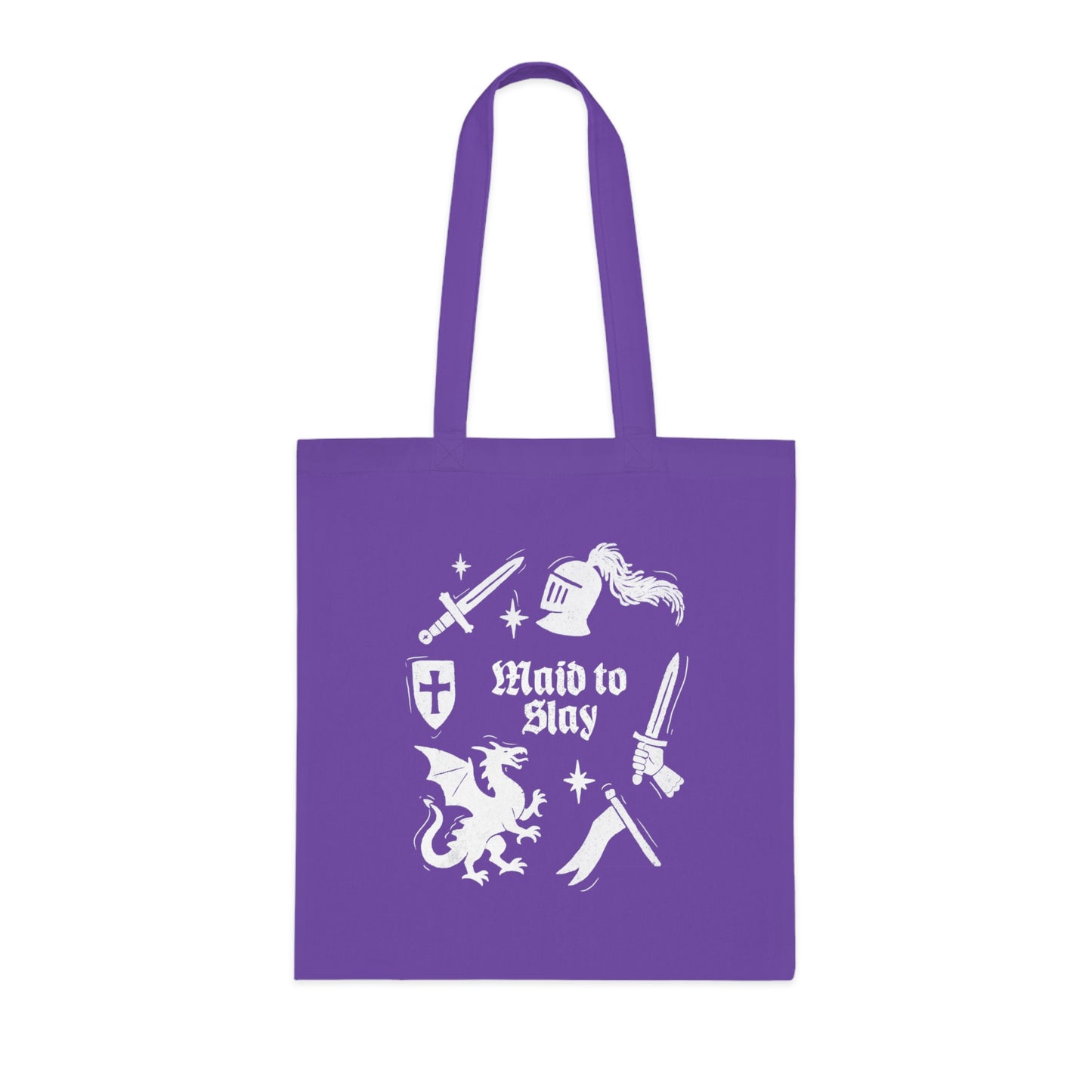 Maid to Slay Cotton Tote Bag