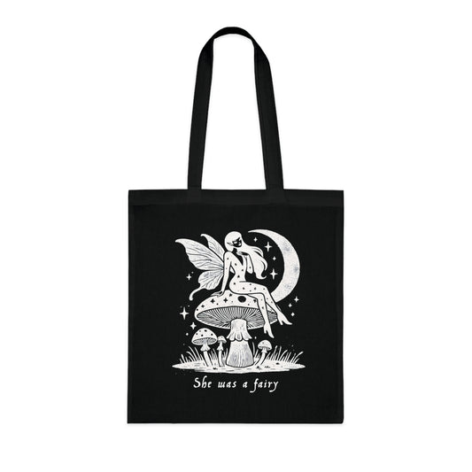 She Was A Fairy Cotton Tote Bag