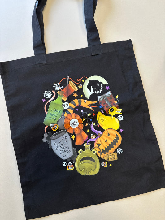 Tote bag this is Halloween