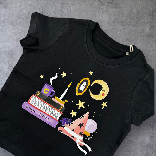 3-4 years pastel witch tee