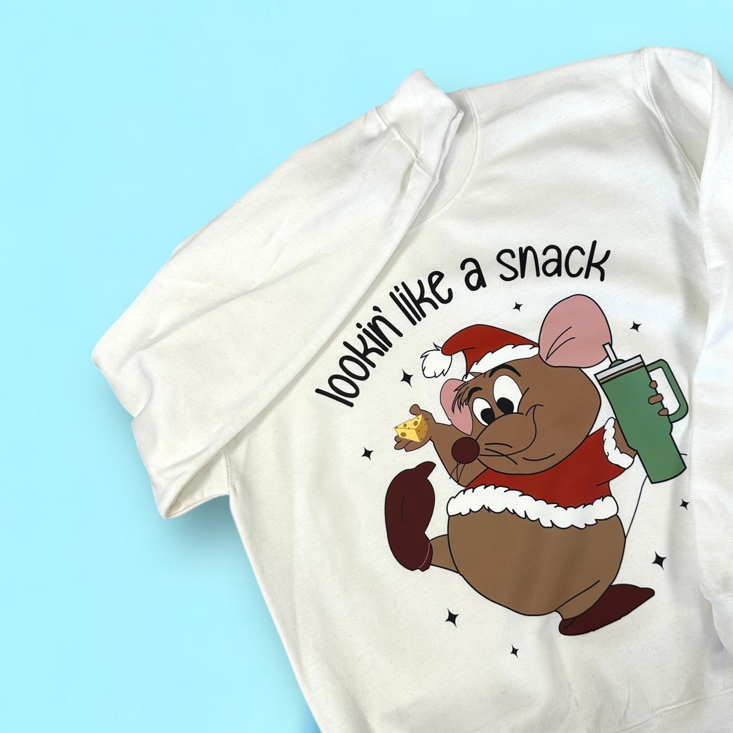 Small Lookin’ like a Snack sweatshirt