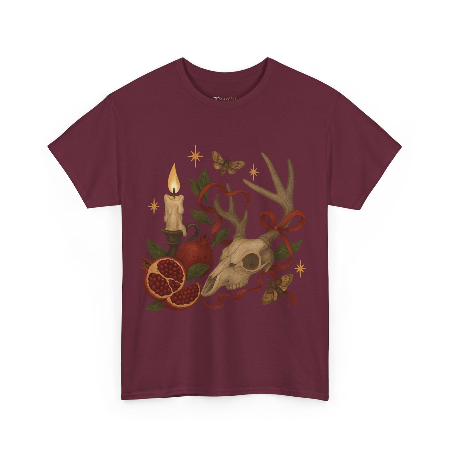 Hex's Skull & Candle Tee