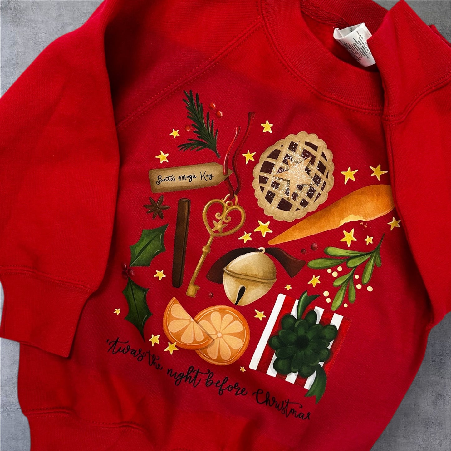 3-4 years Night Before Christmas Sweatshirt