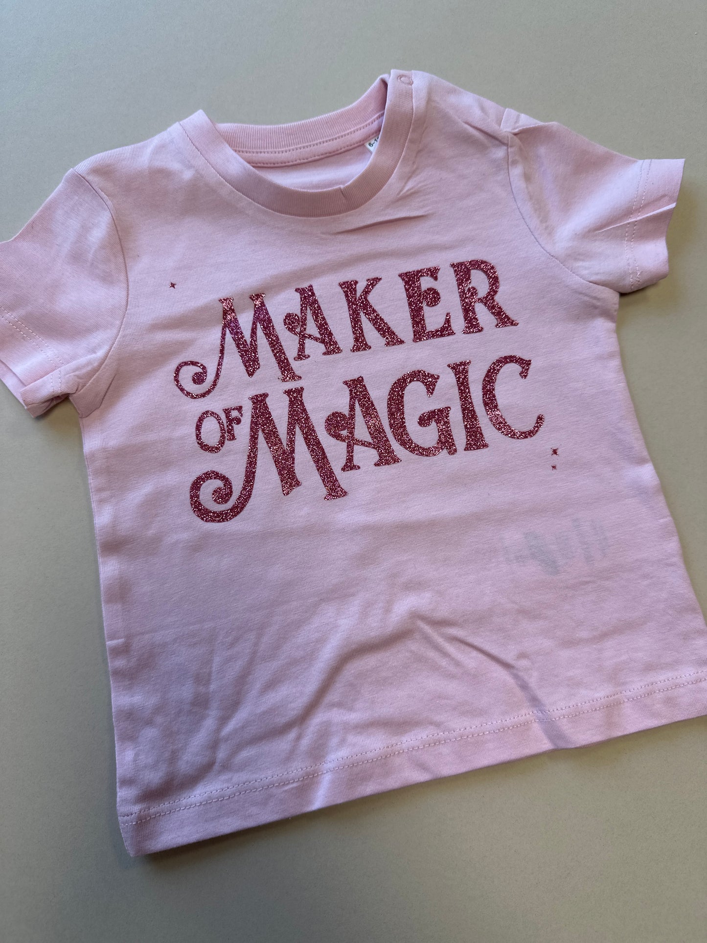 6-12 months maker of magic tee