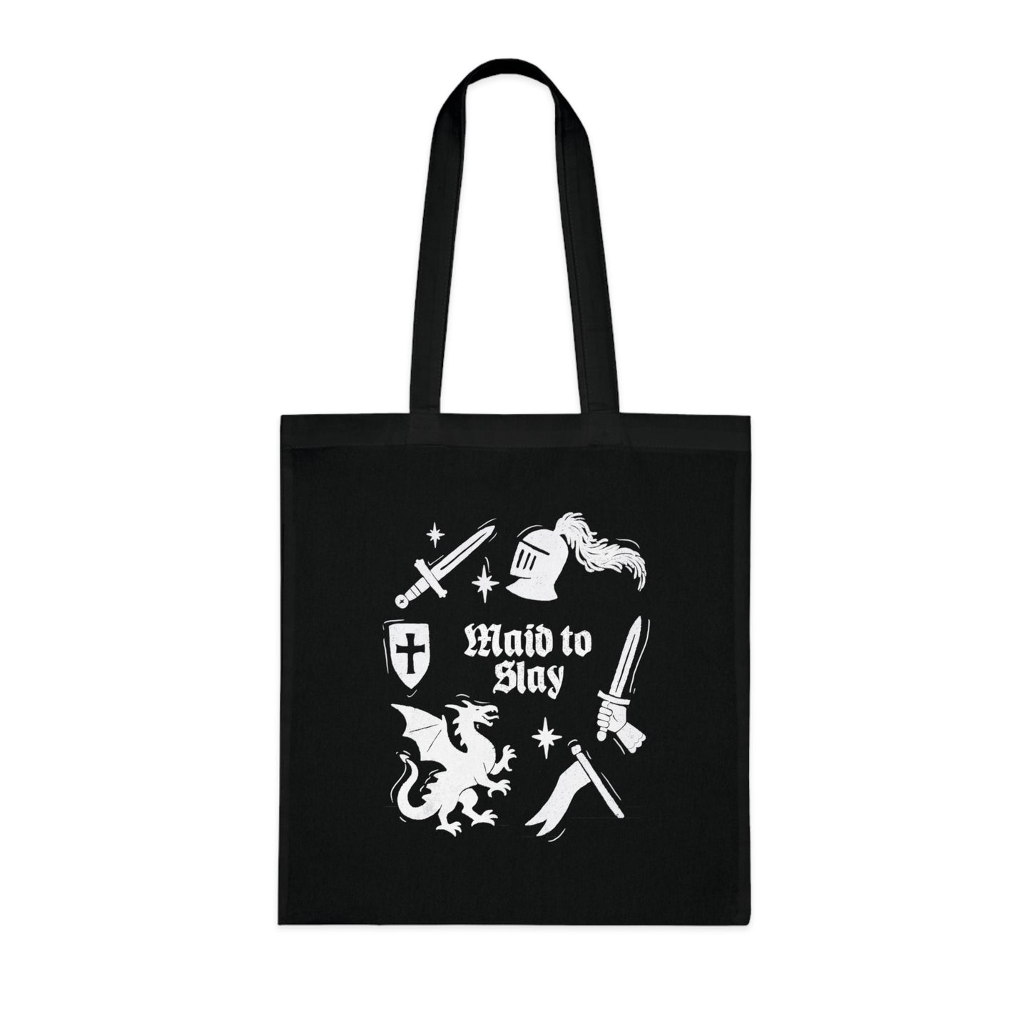 Maid to Slay Cotton Tote Bag