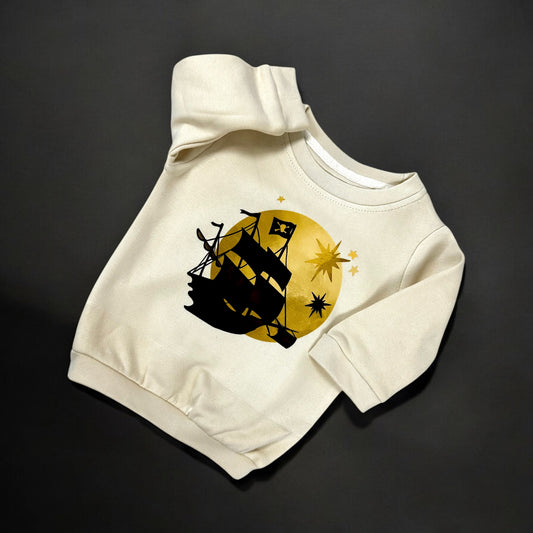 6-12 months Neverland Ship Sweatshirt