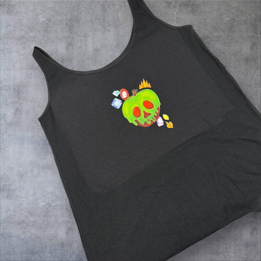 Large Ladies Flowy Poison Apple Vest