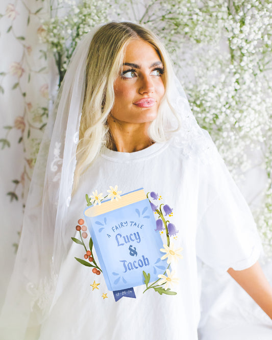 Custom Fairy Tale Book  | Adult T-Shirt