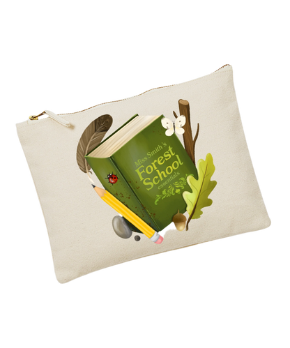 Forest School Custom Teacher | Zip Pouch