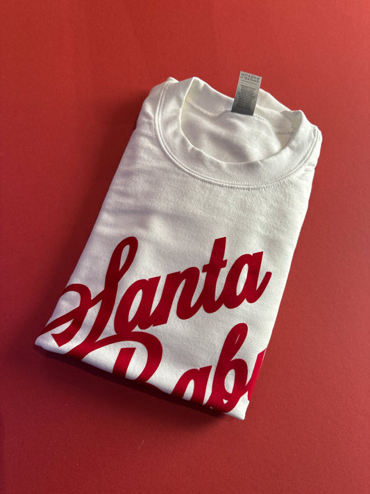 Medium Santa Baby sweatshirt