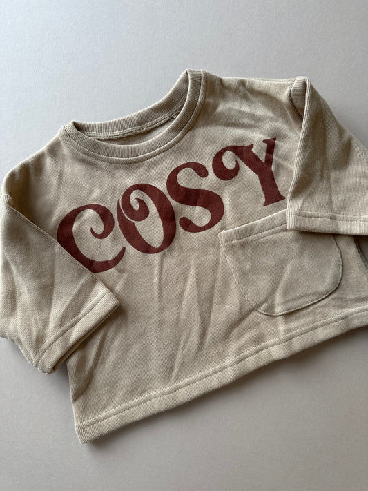 1-2 years slouchy cosy sweat