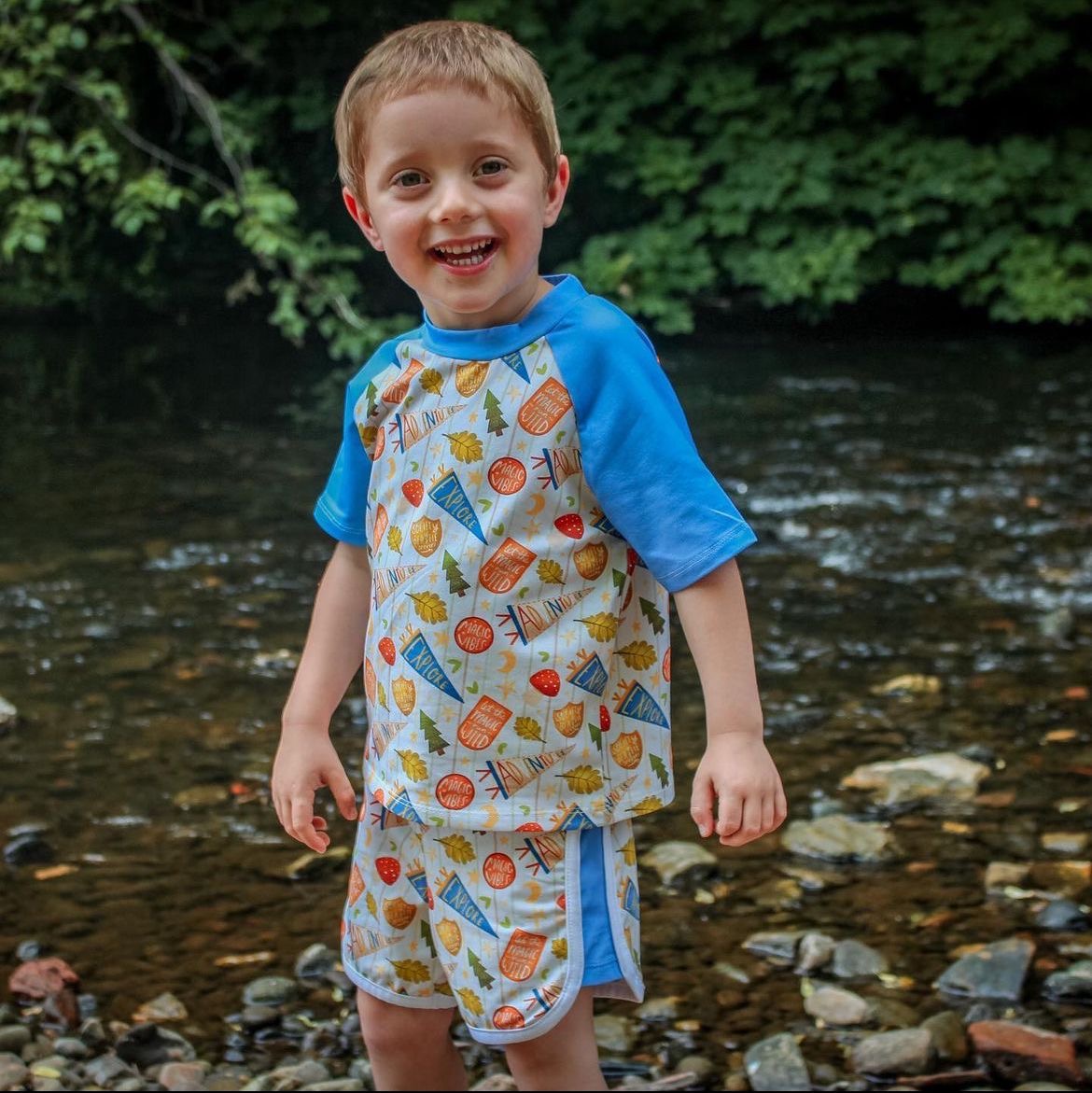 Beastie Seekers | Kids Retro Shorts