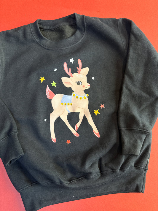 4-5 kitsch retro rudolf sweat