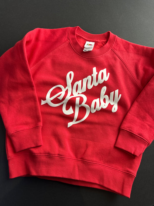 3-4 santa baby sweat