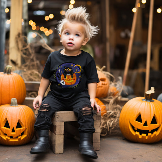 Pumpkin Kitty | T-shirt Kids